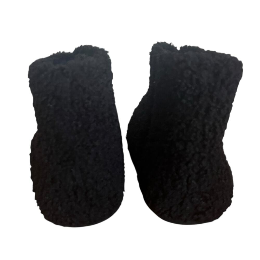 Roam Mini Boosh Faux Shearling Black Boots Size 39 - Picture 5 of 13